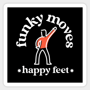 funky moves happy feet Sticker